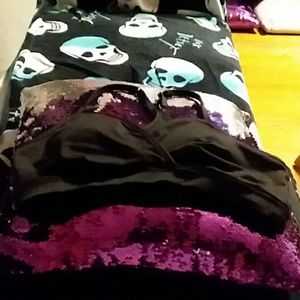 Velvet Rose black bra